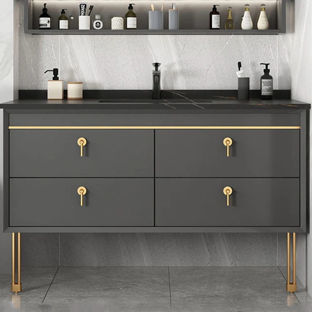 Home Hardware Bathroom Cabinets - 4 ชิ้นขาเฟอร์นิเจอร์โลหะปรับฮาร์ดแวร์อลูมิเนียมห้องน้ําขาตู้ตกแต่งบ้านทีวีตู้เสื้อผ้าโต๊ะเครื่องแป้งฟุต