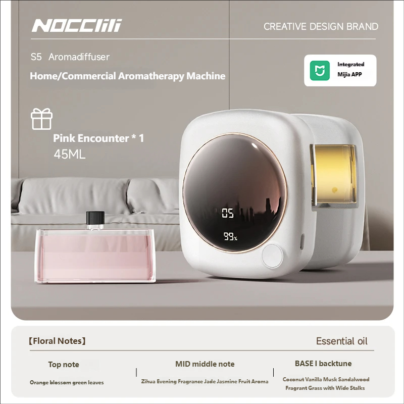 Home Bathroom Essentials - เครื่องกระจายกลิ่นอโรมาอัตโนมัติ เครื่องหอมปรับอากาศ เครื่องเพิ่มความชื้นในอากาศ เครื่องจ่ายน้ำมันหอมระเหยสำหรับห้องน้ำ