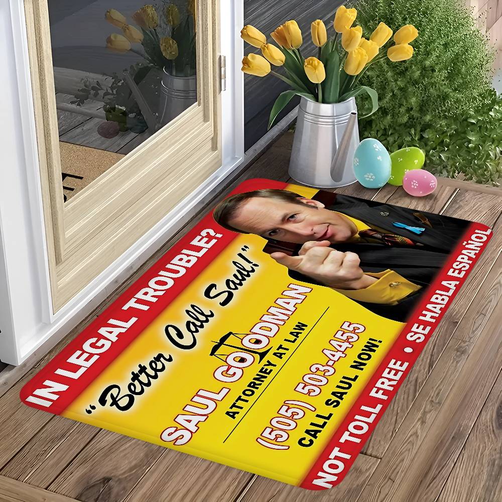 Home Bathroom Called - พรมปูพื้นคลาสสิค Better Call Saul สไตล์นอร์ดิก พรมเช็ดเท้าสำหรับบ้าน