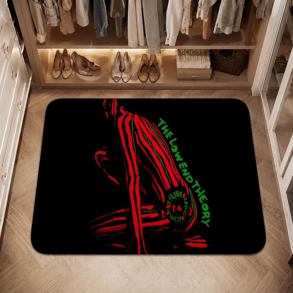 Home Bathroom Called - พรมปูพื้น A Tribe Called Quest ผ้าฟลานเนลกันลื่น