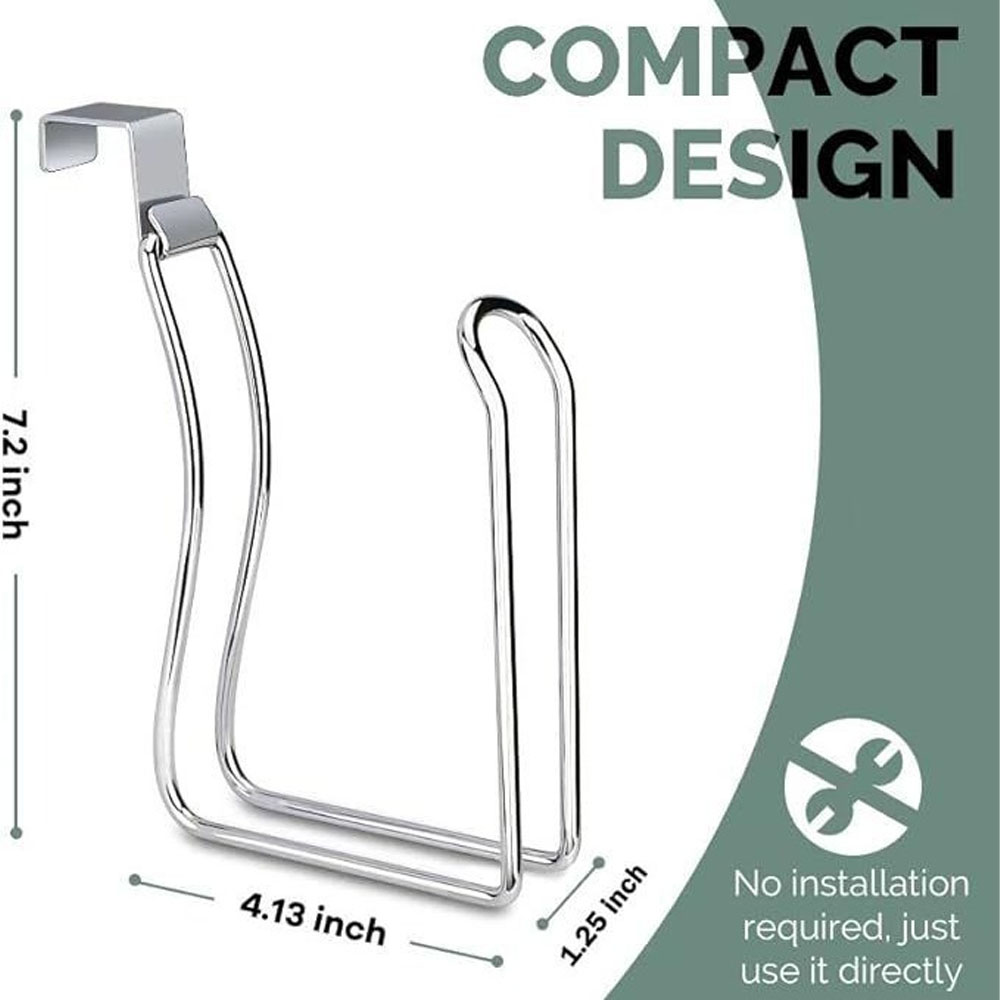 Toilet Paper Holder - ที่ใส่กระดาษชำระห้องน้ำเหล็กดัด ที่ใส่กระดาษม้วนเหล็กดัด ที่ใส่กระดาษเช็ดมือแขวนผนังห้องน้ำ