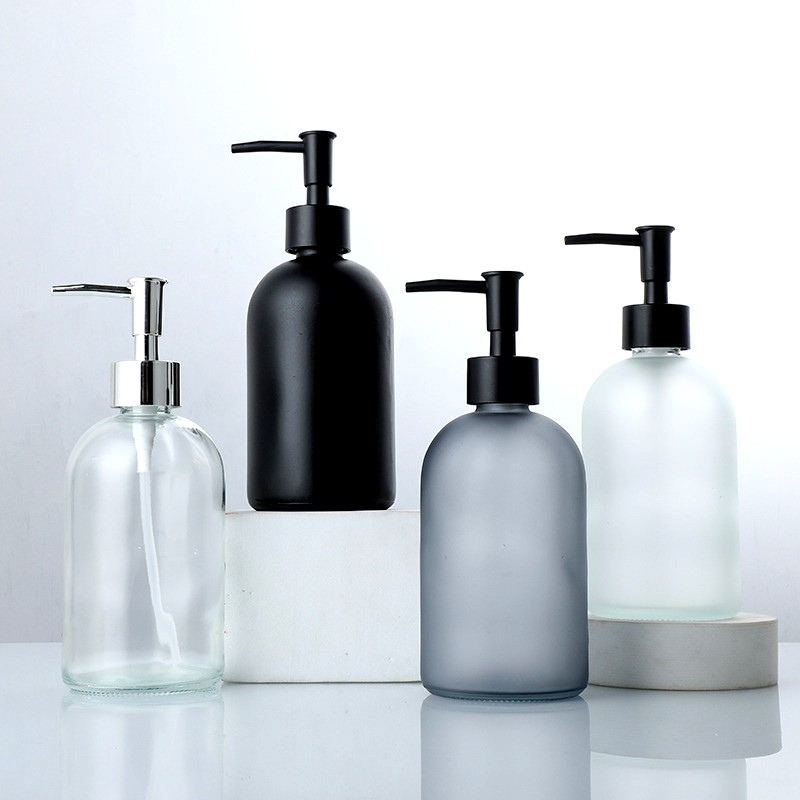 Zara Home Bathroom Accessories - 410ml แก้วเปล่าขวดโลชั่นเจลทําความสะอาดมือขวดแชมพูขวดเจลอาบน้ําอุปกรณ์ห้องน้ําเครื่องจ่ายสบู่