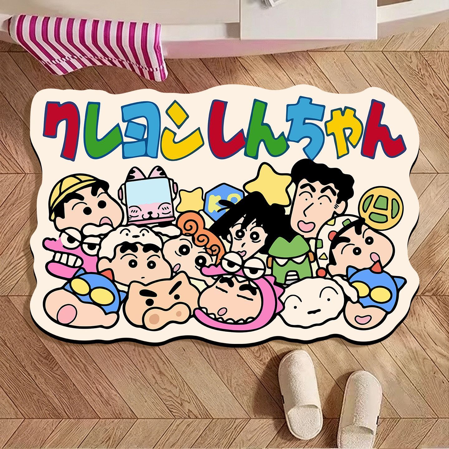 พรมเช็ดเท้าลายการ์ตูนเครยอนชิน - Home Bathroom Rugs บทวิจารณ์และราคา