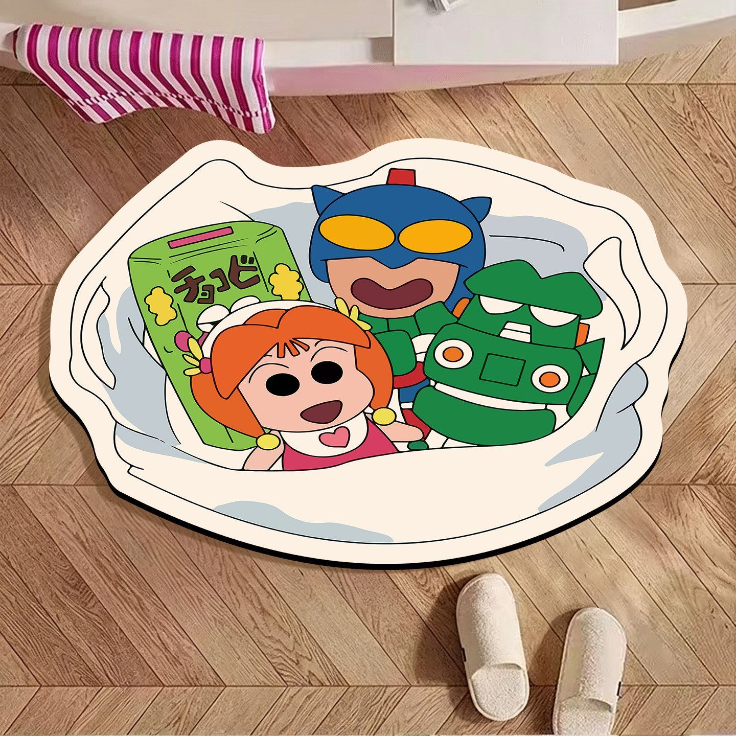พรมเช็ดเท้าลายการ์ตูนเครยอนชิน - Home Bathroom Rugs บทวิจารณ์และราคา