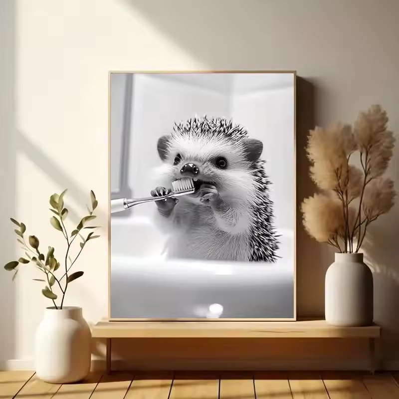 ห้องน้ำสัตว์กระดาษชำระภาพวาดผ้ - Home Bathroom Pictures บทวิจารณ์และราคา