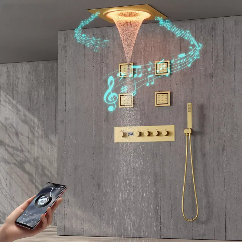 ชุดฝักบัว LED อัจฉริยะ พร้อมระ - Home And Bathroom บทวิจารณ์และราคา