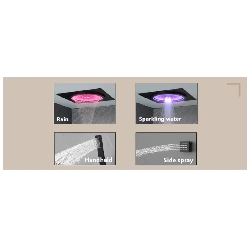 ชุดฝักบัว LED อัจฉริยะ พร้อมระ - Home And Bathroom บทวิจารณ์และราคา