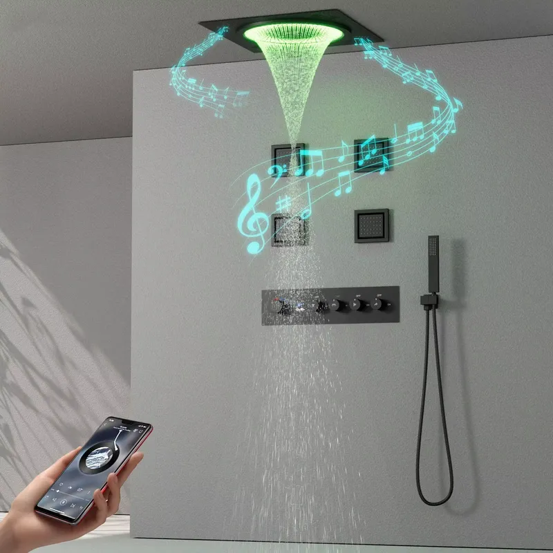 ชุดฝักบัว LED อัจฉริยะ พร้อมระ - Home And Bathroom บทวิจารณ์และราคา