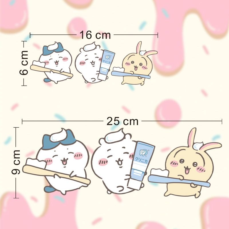สติกเกอร์กระจกชิคาวะแบบร้อน ติ - Home Goods Bathroom Accessories บทวิจารณ์และราคา