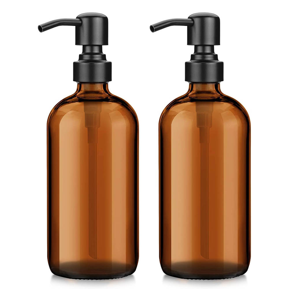 ขวดใส่สบู่แก้วสีเหลืองอำพันพร้ - Zara Home Bathroom Accessories บทวิจารณ์และราคา