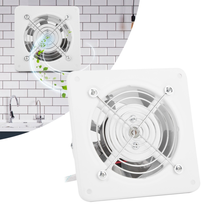 พัดลมดูดอากาศติดผนังเสียงเบา 2 - Home Bathroom Vent Fans บทวิจารณ์และราคา