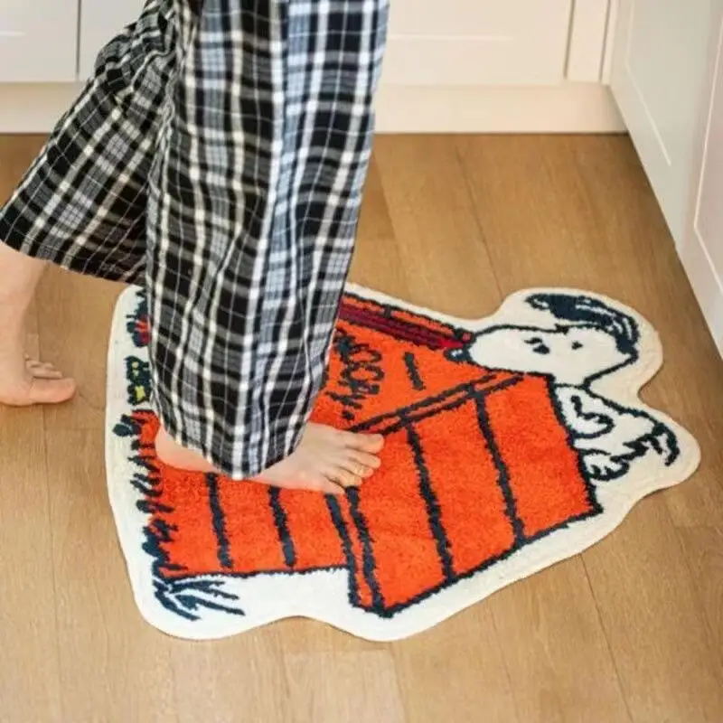 พรมรูปบ้านสนูปปี้ลายการ์ตูนน่า - Home Bathroom Rugs บทวิจารณ์และราคา