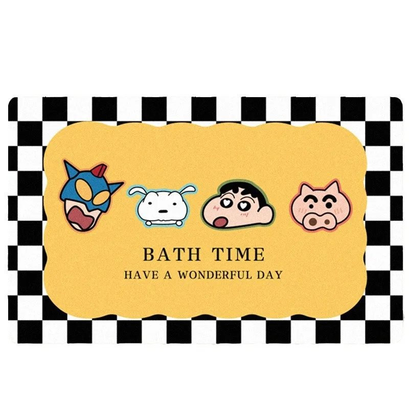 แผ่นรองดินสีเทียนลายการ์ตูนน่า - Japan Bathroom.Home บทวิจารณ์และราคา