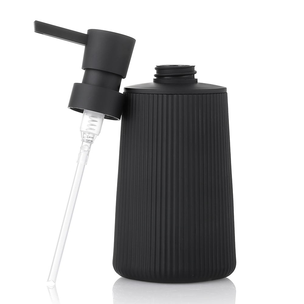 ขวดปั๊มสบู่เหลวพลาสติกแบบมีลาย - Home Bathroom Soap Dispenser บทวิจารณ์และราคา