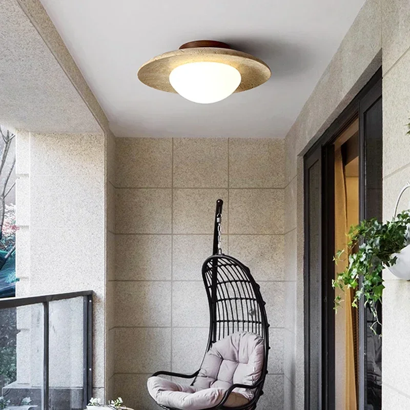 โคมไฟเพดานหินธรรมชาติ สไตล์ญี่ - Japan Bathroom.Home บทวิจารณ์และราคา