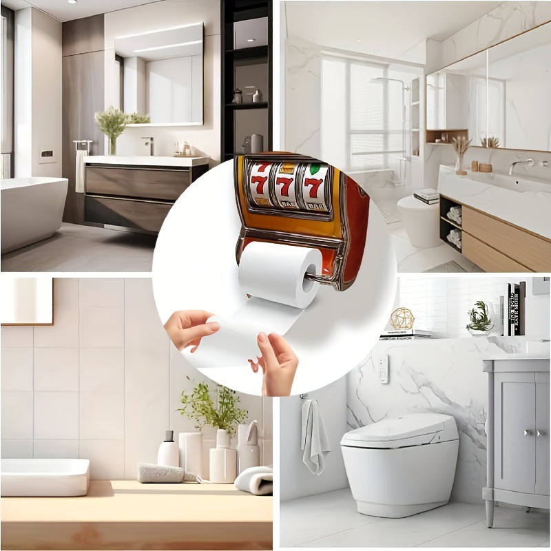 ที่ใส่กระดาษชำระแบบตู้หยอดเหรี - Toilet Paper Holder บทวิจารณ์และราคา