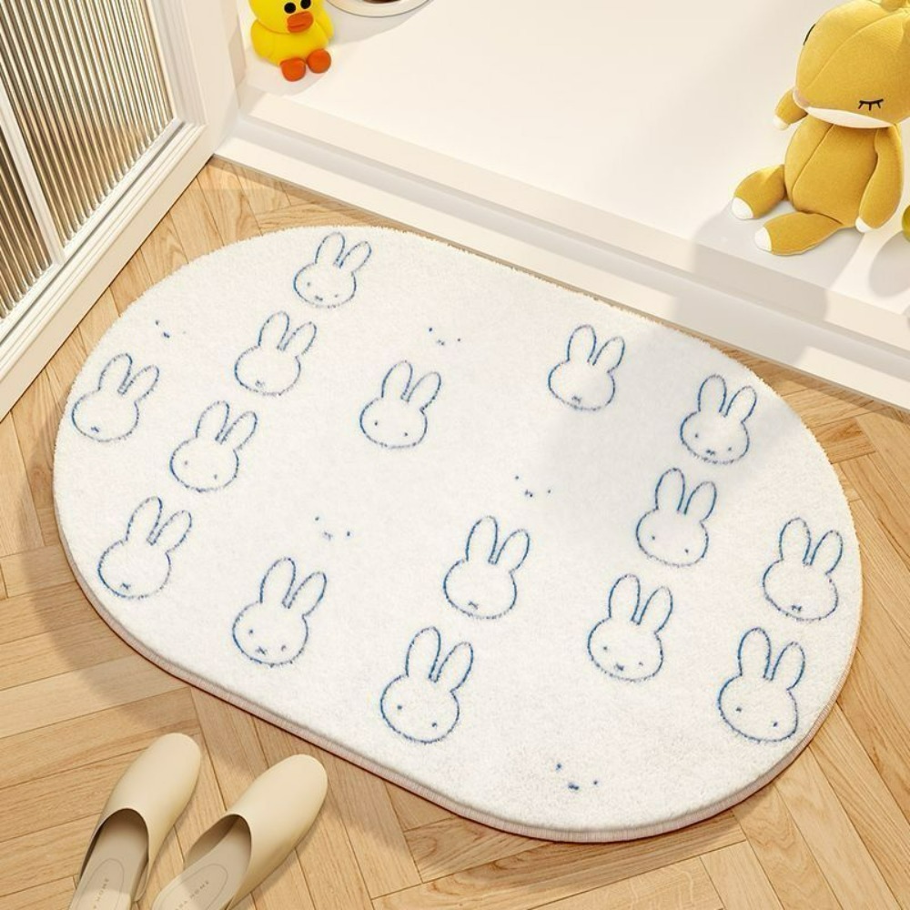 มิฟฟี่พรมปูพื้นลายการ์ตูน ผ้าข - Home Goods Bathroom Accessories บทวิจารณ์และราคา