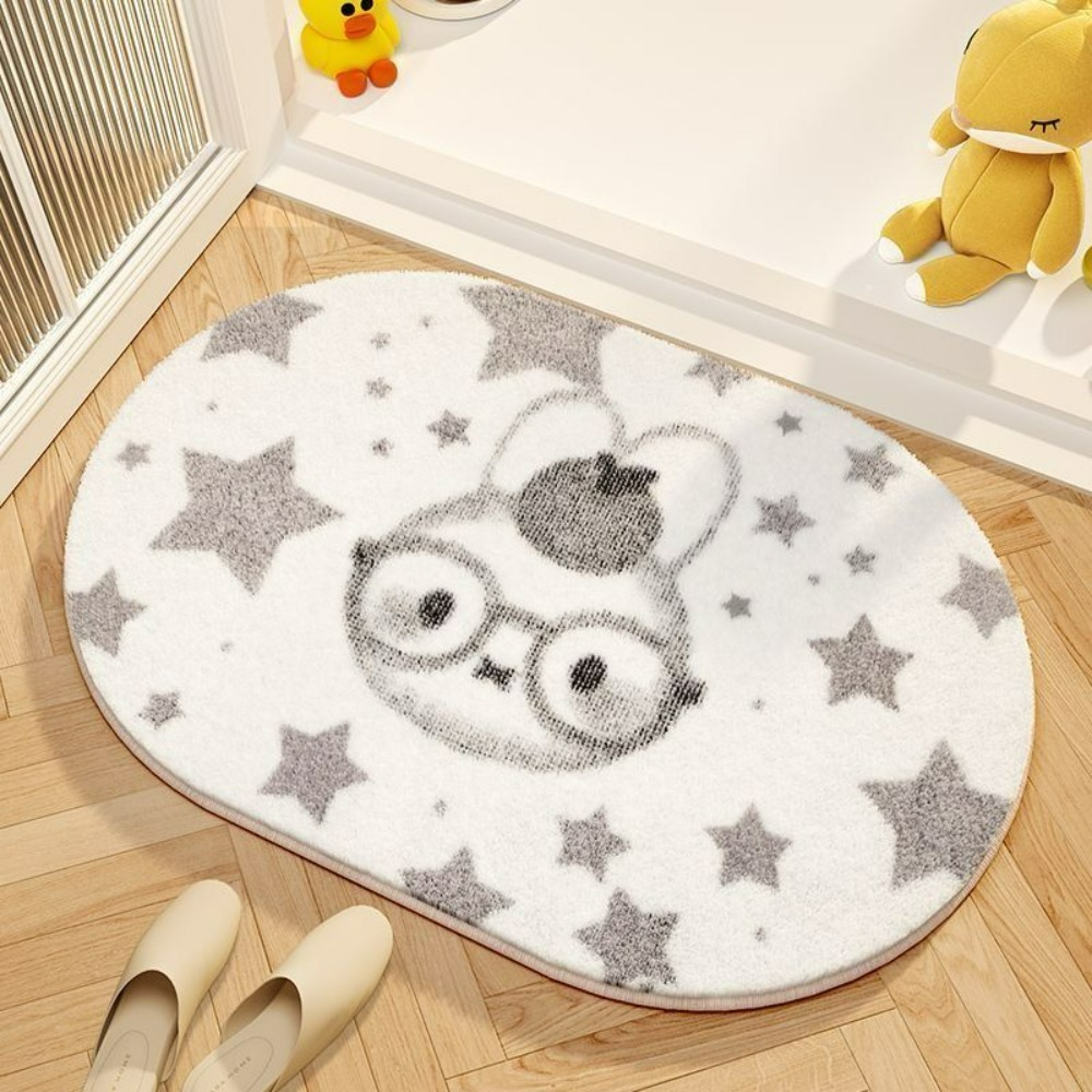 มิฟฟี่พรมปูพื้นลายการ์ตูน ผ้าข - Home Goods Bathroom Accessories บทวิจารณ์และราคา