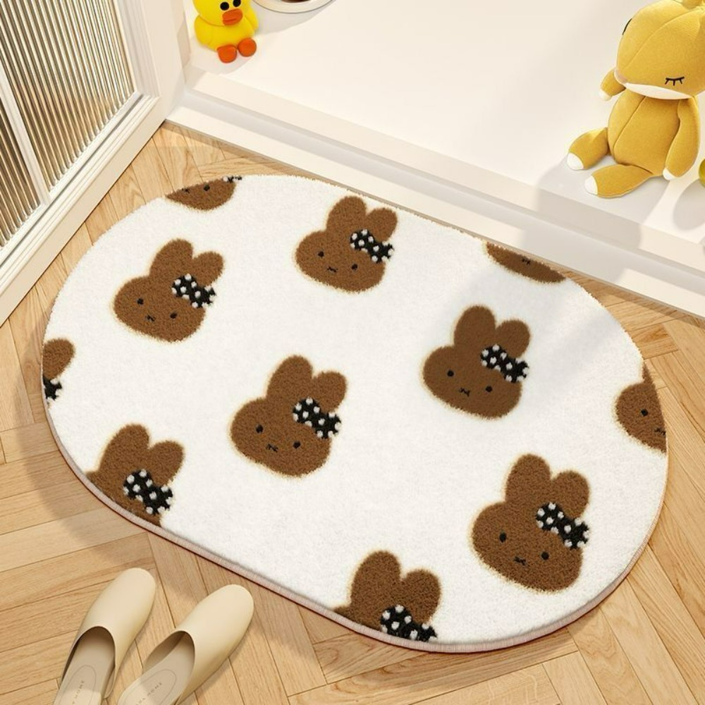 มิฟฟี่พรมปูพื้นลายการ์ตูน ผ้าข - Home Goods Bathroom Accessories บทวิจารณ์และราคา