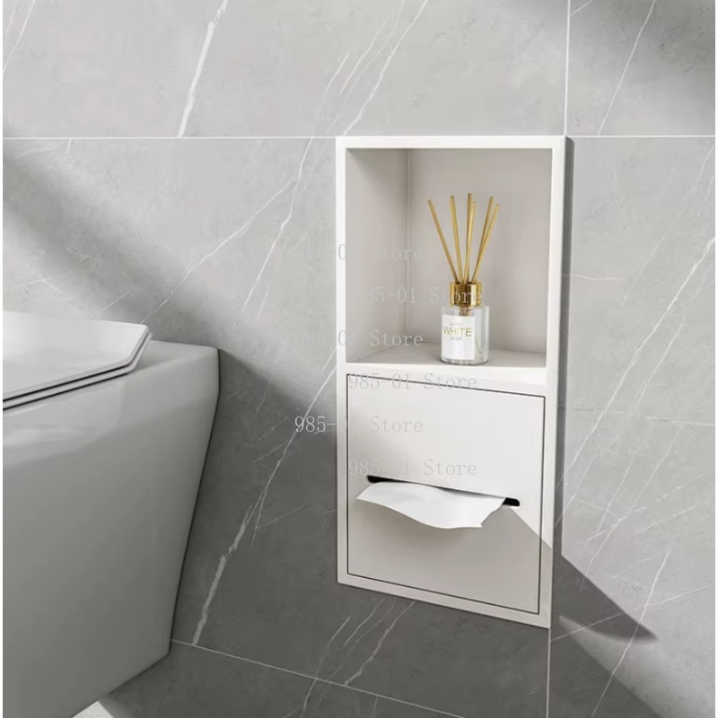 ตู้เก็บของในห้องน้ำแบบฝังผนังส - Toilet Paper Holder บทวิจารณ์และราคา