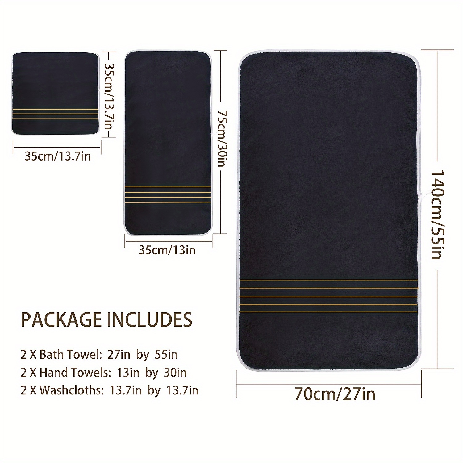 ชุดผ้าขนหนูอาบน้ำ 2/3/6/8 ชิ้น - Zara Home Bathroom Accessories บทวิจารณ์และราคา