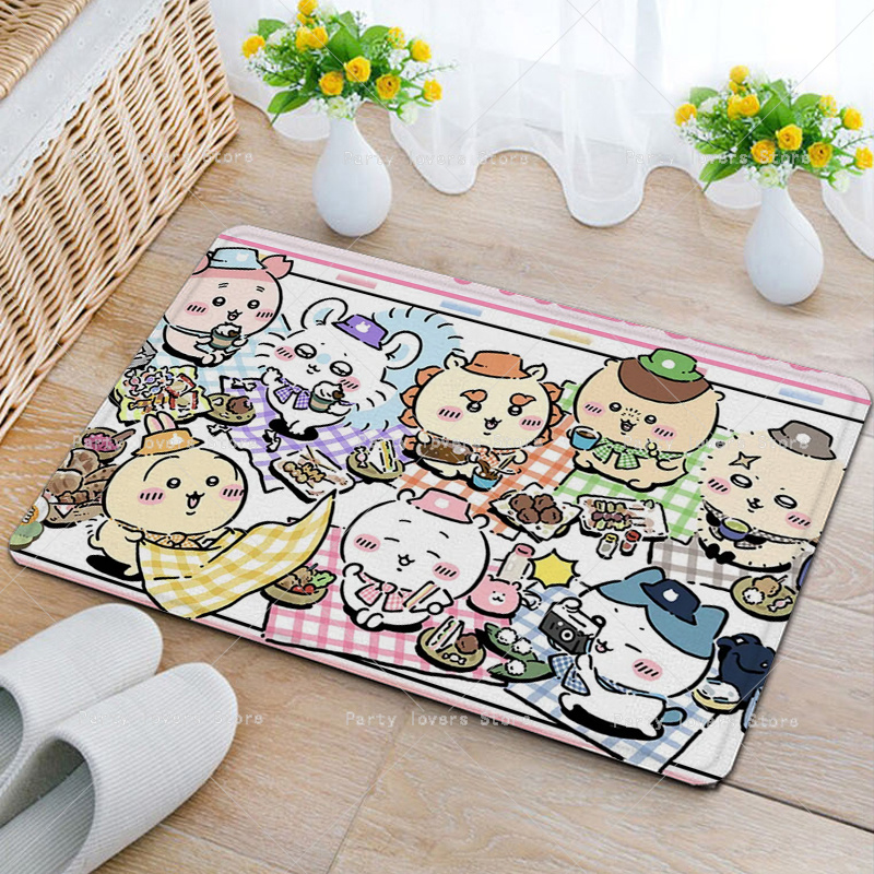 อะนิเมะชิคาวาสพรมผ้าสักหลาดอะน - Home Bathroom Rugs บทวิจารณ์และราคา