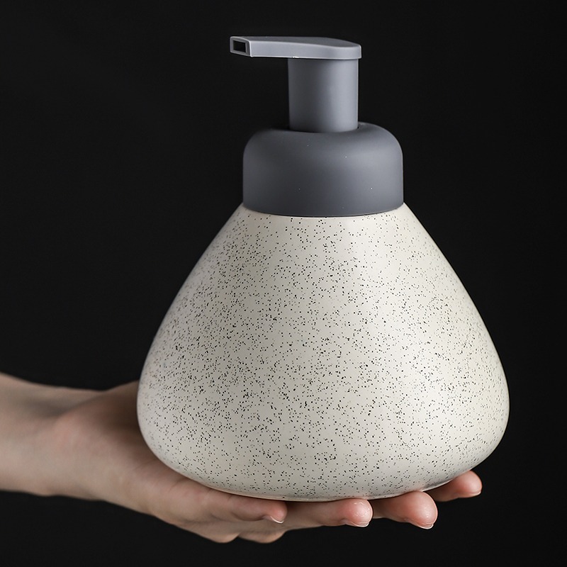 ห้องน้ําเซรามิค Mousse Dispens - Home Bathroom Soap Dispenser บทวิจารณ์และราคา