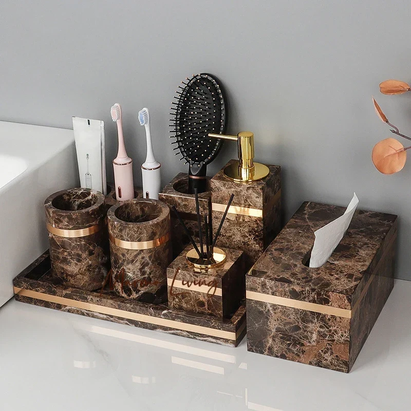 ชุดอุปกรณ์ห้องน้ำหินอ่อนเอ็มเพ - Zara Home Bathroom บทวิจารณ์และราคา