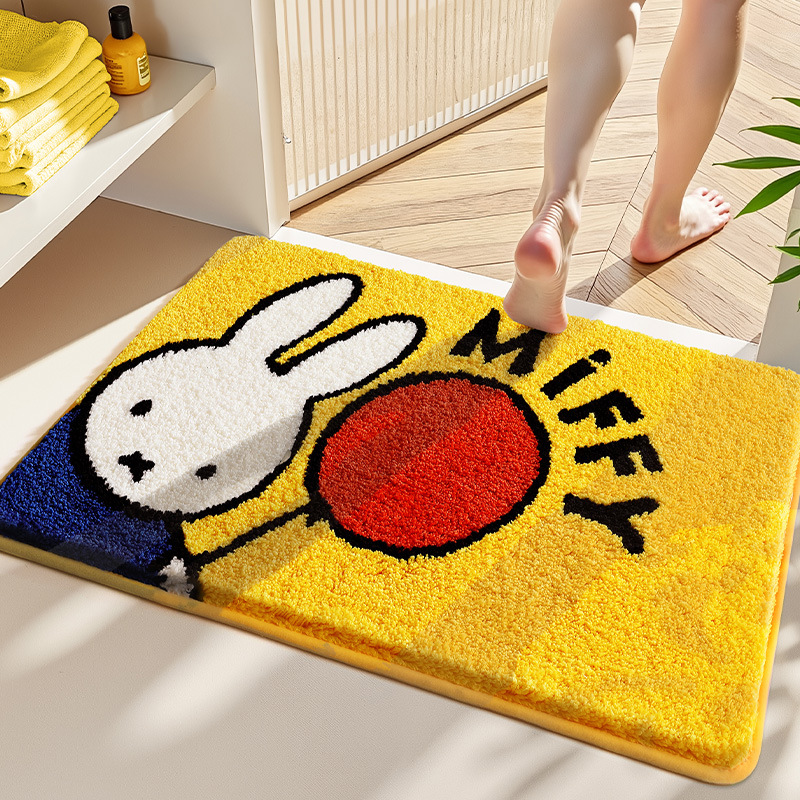 แผ่นรองพื้นลายการ์ตูนมิฟฟี่ น่ - Home Goods Bathroom Accessories บทวิจารณ์และราคา