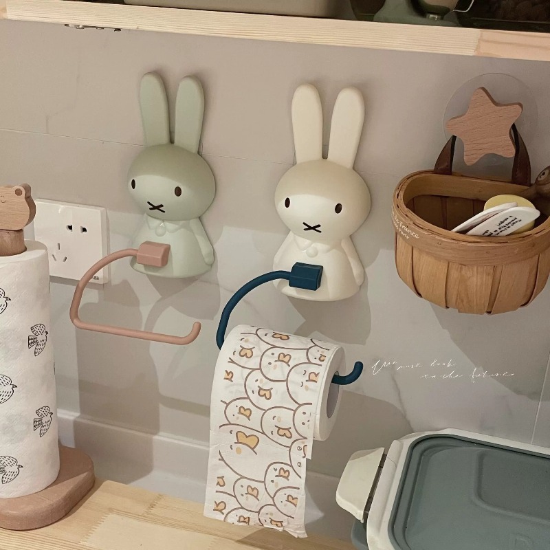 ที่แขวนกระดาษชำระลายมิฟฟี่น่าร - Home Edit Bathroom Organizer บทวิจารณ์และราคา
