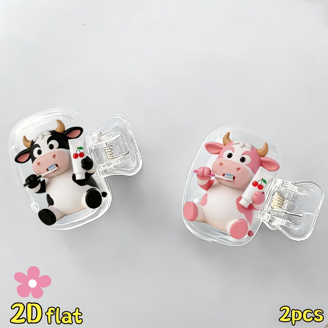 ที่ใส่แปรงสีฟันรูปวัว 2 ชิ้น ส - Home Bathroom Essentials บทวิจารณ์และราคา