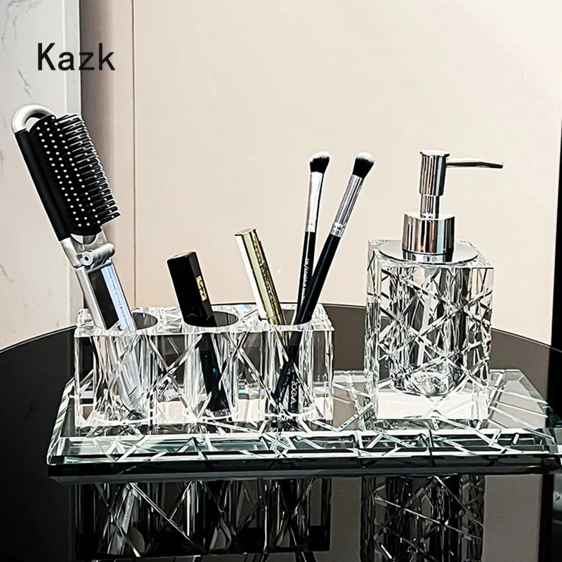 อุปกรณ์เสริมในห้องน้ำคริสตัลขั - Zara Home Bathroom บทวิจารณ์และราคา