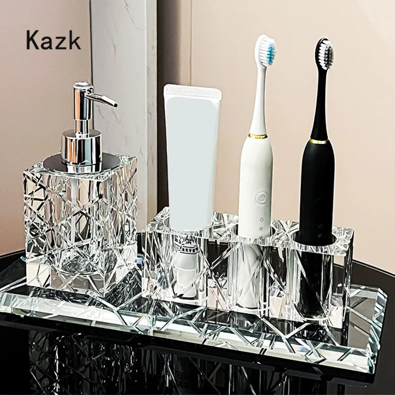 อุปกรณ์เสริมในห้องน้ำคริสตัลขั - Zara Home Bathroom บทวิจารณ์และราคา