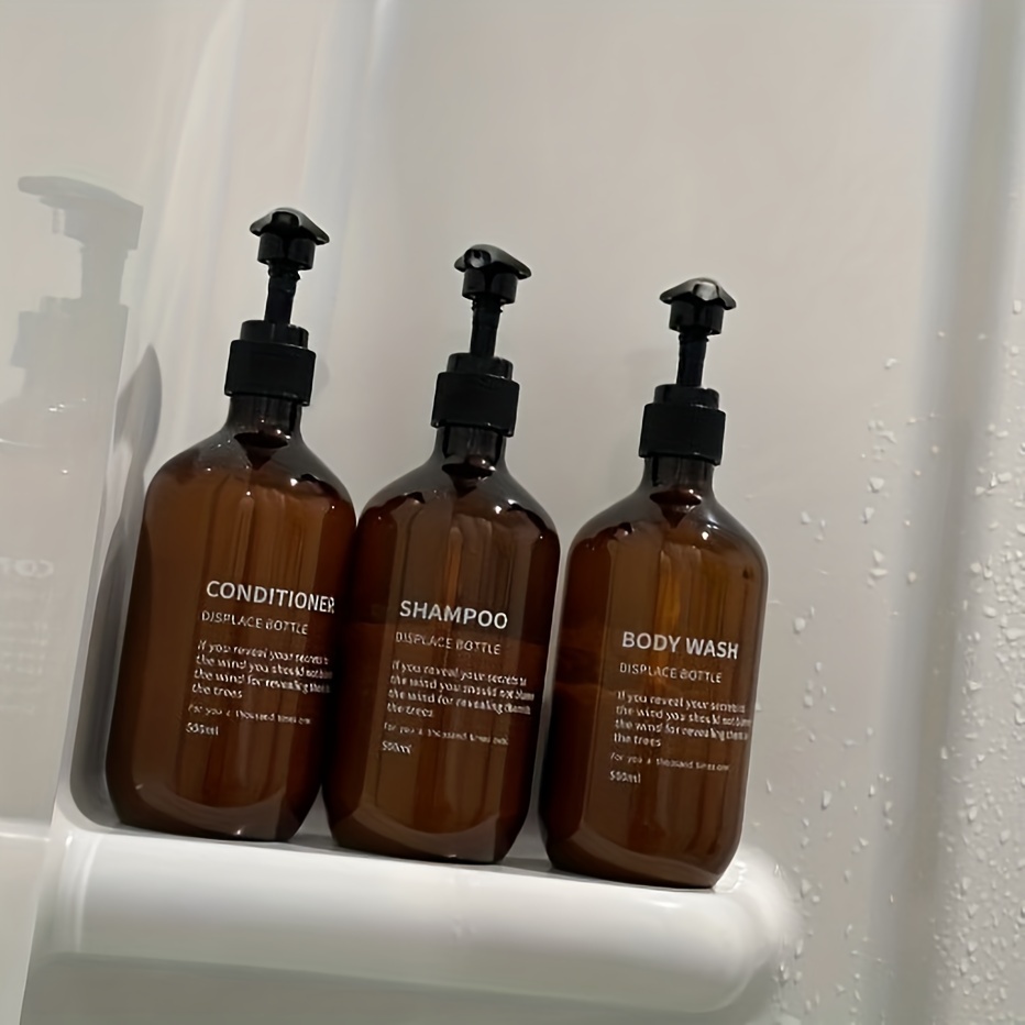 3 ชิ้นกันน้ําแชมพูครีมนวดผมชุด - Zara Home Bathroom Accessories บทวิจารณ์และราคา