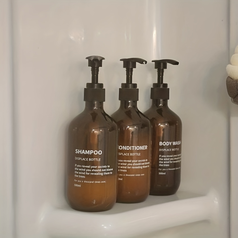 3 ชิ้นกันน้ําแชมพูครีมนวดผมชุด - Zara Home Bathroom Accessories บทวิจารณ์และราคา