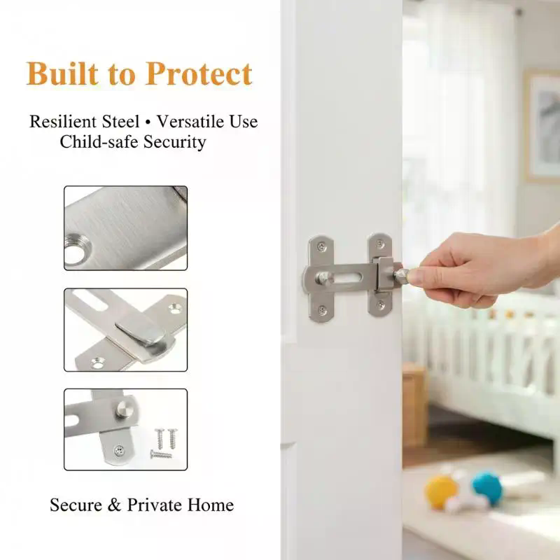 กลอนประตูสแตนเลสหนา ฮาร์ดแวร์ล - Home Hardware Bathroom Cabinets บทวิจารณ์และราคา