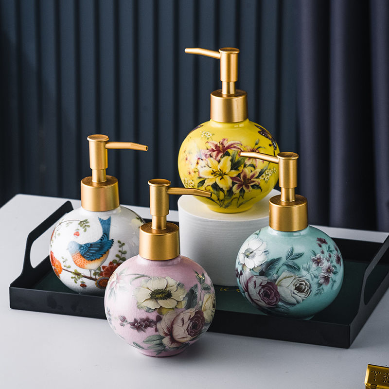 300ml เซรามิค Sub-ขวดสีดอกไม้แ - Zara Home Bathroom บทวิจารณ์และราคา