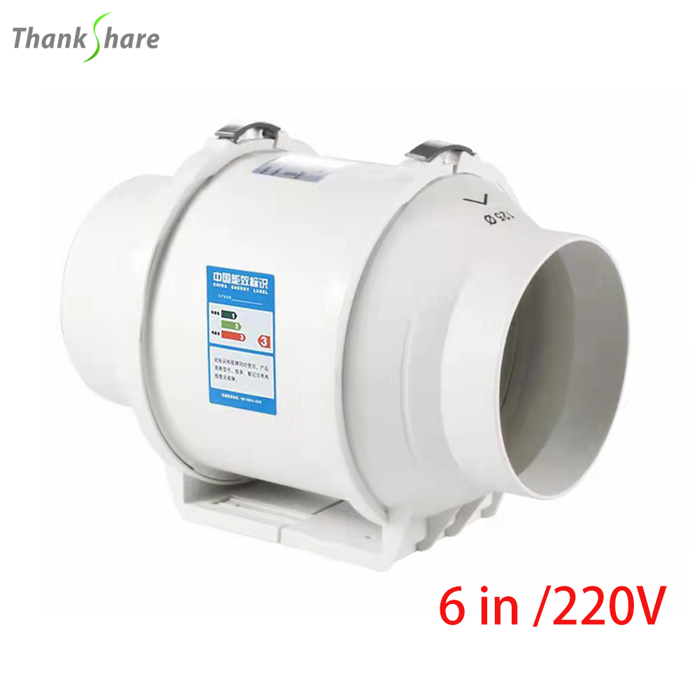 6 นิ้ว Silent Wall EXTRACTOR ท - Home Bathroom Vent Fans บทวิจารณ์และราคา