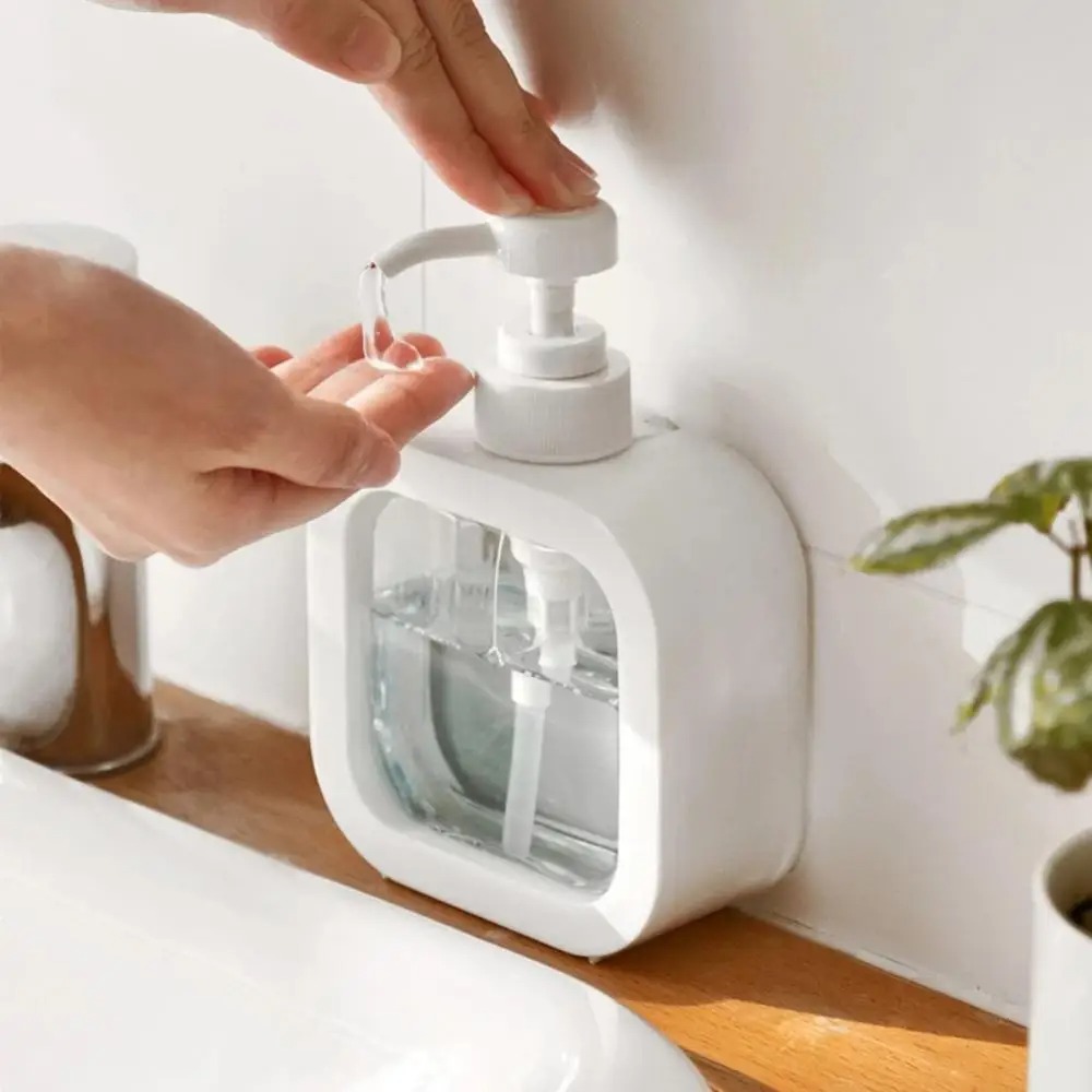 โปร่งใสเครื่องจ่ายสบู่แชมพูเจล - Home Bathroom Soap Dispenser บทวิจารณ์และราคา