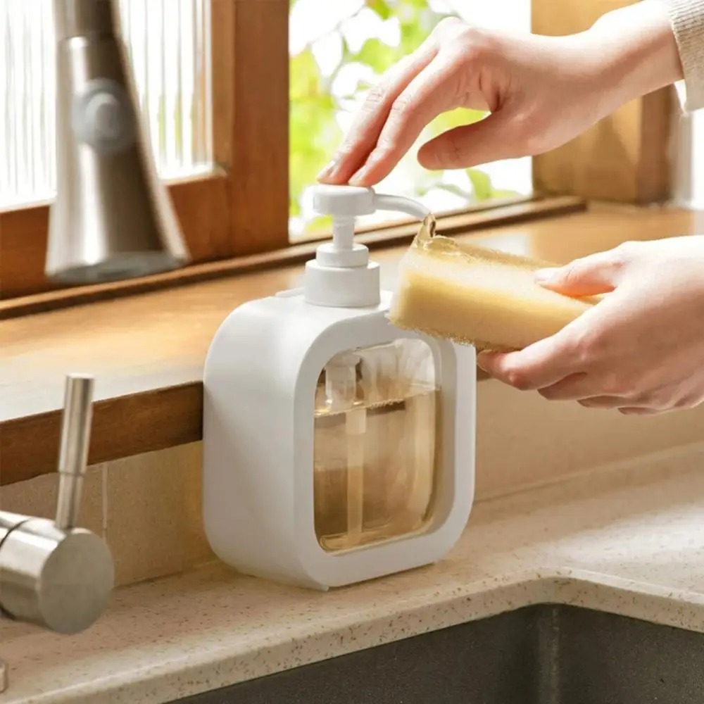 โปร่งใสเครื่องจ่ายสบู่แชมพูเจล - Home Bathroom Soap Dispenser บทวิจารณ์และราคา