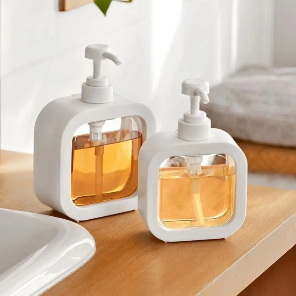 โปร่งใสเครื่องจ่ายสบู่แชมพูเจล - Home Bathroom Soap Dispenser บทวิจารณ์และราคา