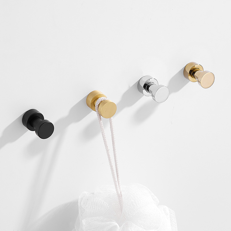 2/3/4/5Pcs ทองเหลือง Robe Hook - Home Bathroom Essentials บทวิจารณ์และราคา