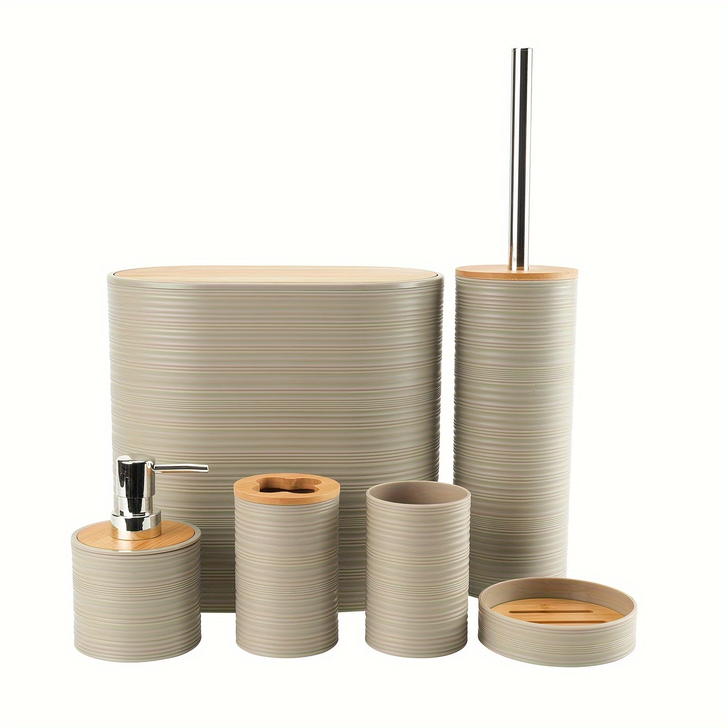 6 ชิ้น/เซ็ตชุดอุปกรณ์ห้องน้ําข - Zara Home Bathroom บทวิจารณ์และราคา