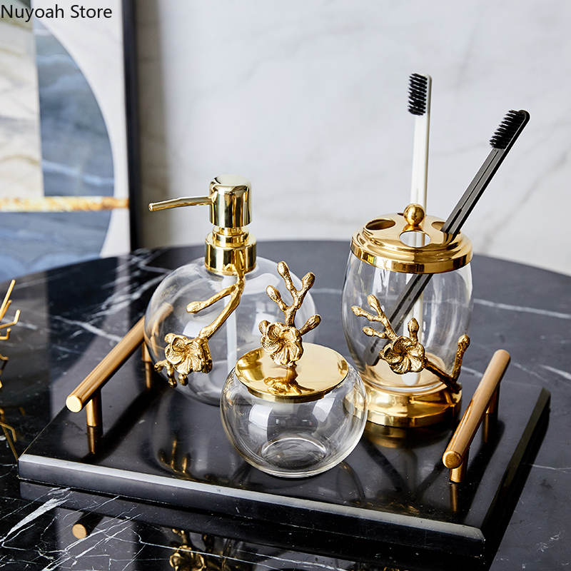 หรูหราอุปกรณ์ห้องน้ำทองเหลืองแ - Zara Home Bathroom บทวิจารณ์และราคา