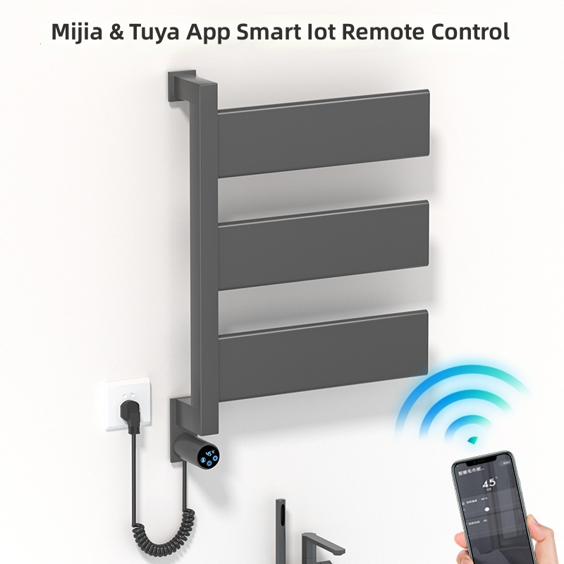 ราวแขวนผ้าเช็ดตัวไฟฟ้าแบบติดผน - Home And Bathroom บทวิจารณ์และราคา