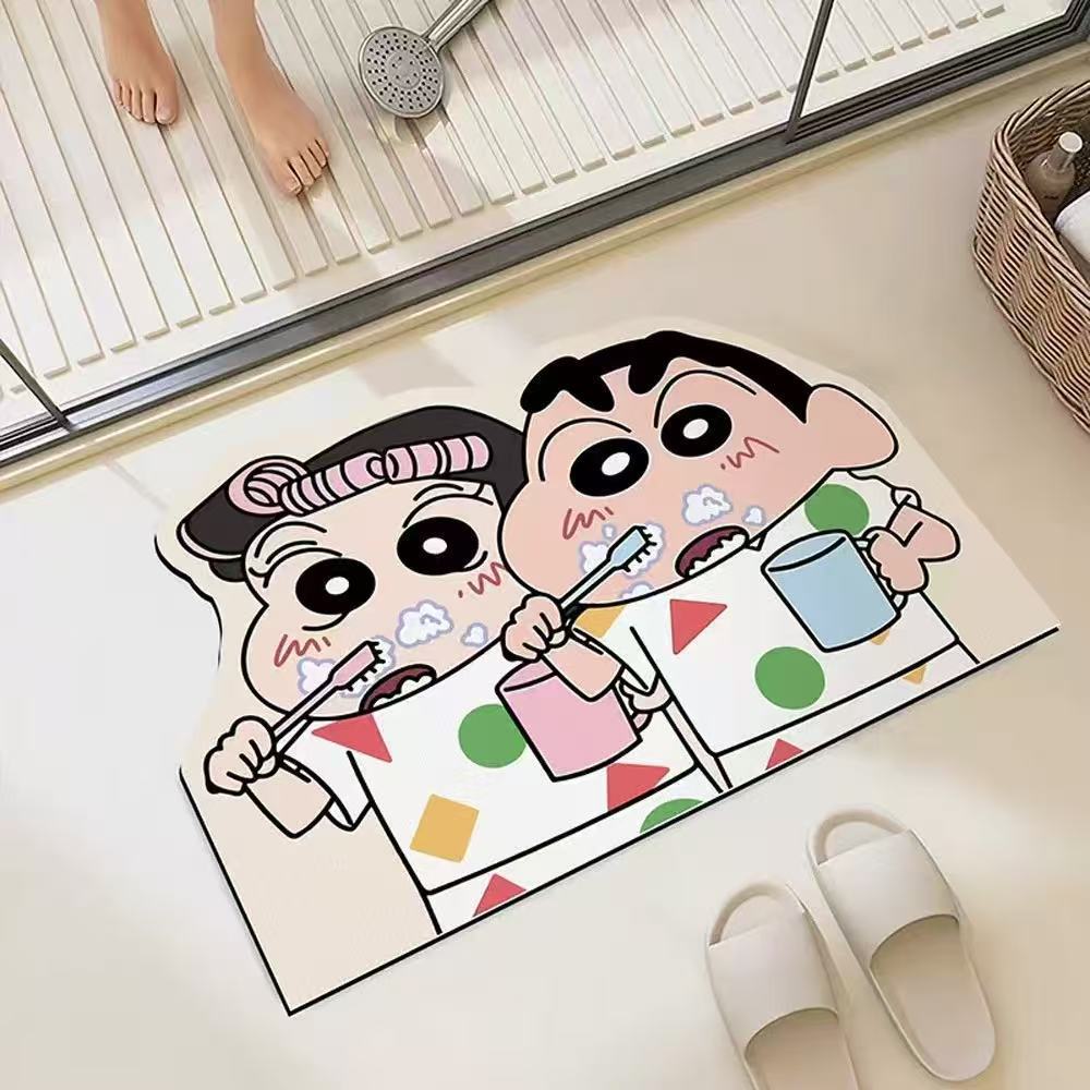 พรมเช็ดเท้าห้องอาบน้ำ ดูดซับน้ - Home Goods Bathroom Accessories บทวิจารณ์และราคา