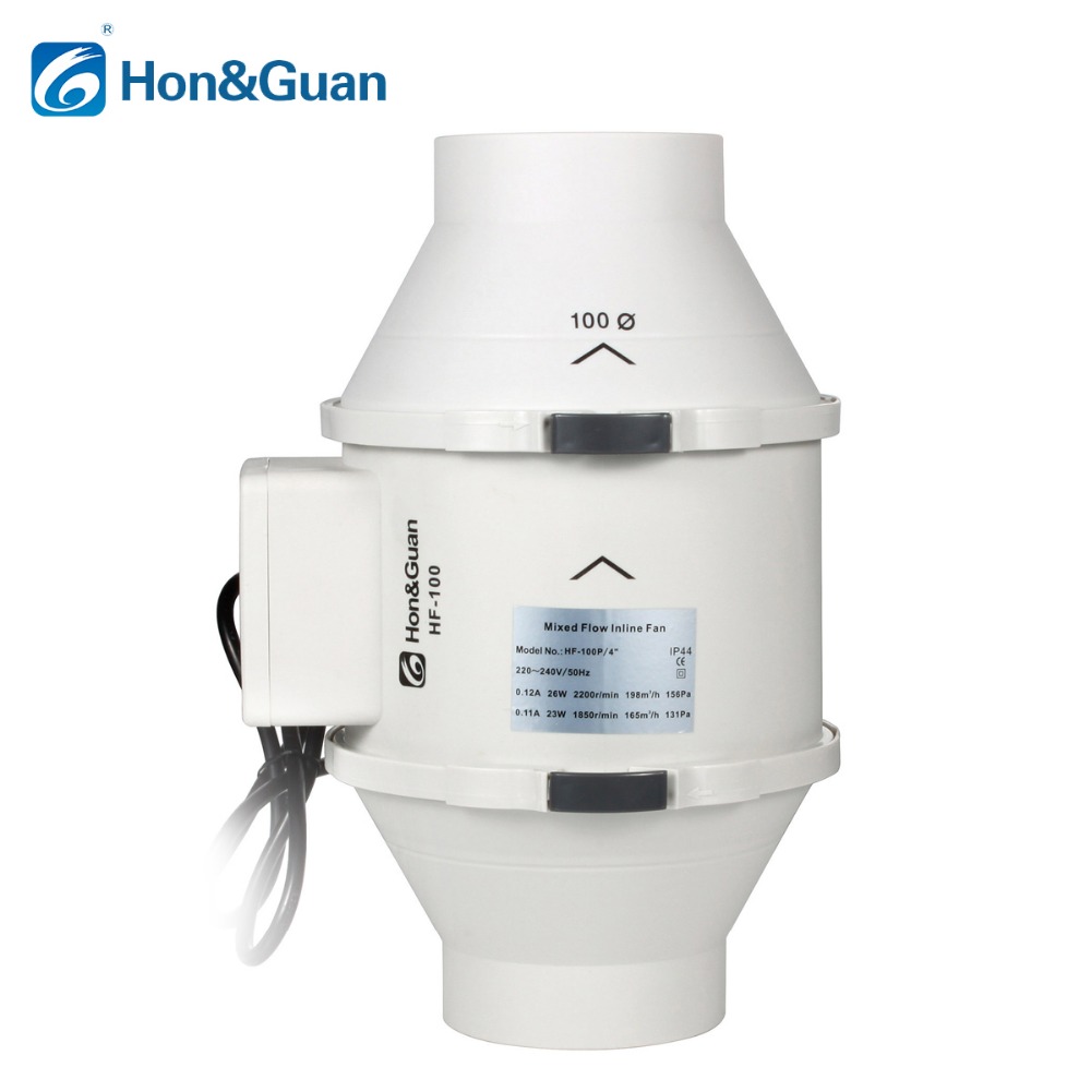 4 ''เงียบพัดลมอินไลน์ประสิทธิภ - Home Bathroom Vent Fans บทวิจารณ์และราคา